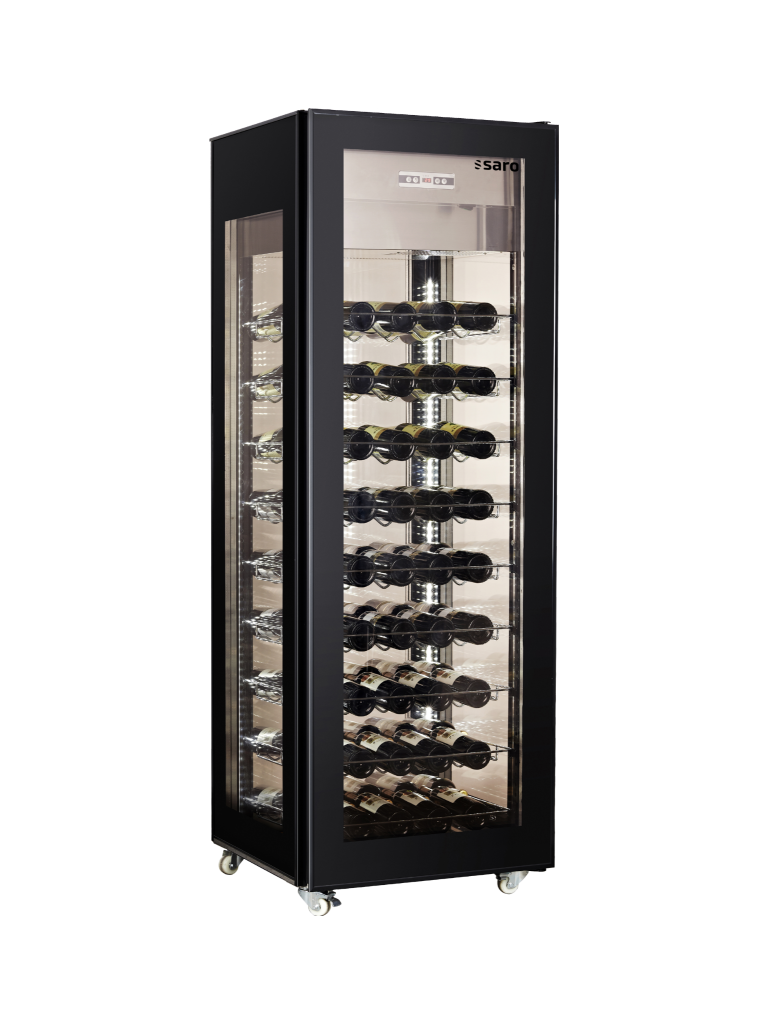 Wijnkoelkast - Glas - 400 Liter - 220-240V - H 189.2 x B 65.6 x D 65.3 CM - Saro - 330-3750