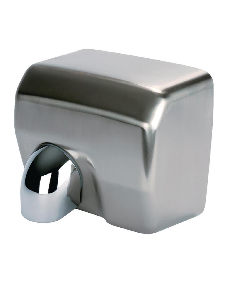 Sèche-mains - H 24 x 27 x 20 CM - 2,5 kW - 230 V - Inox - Jantex - GD847
