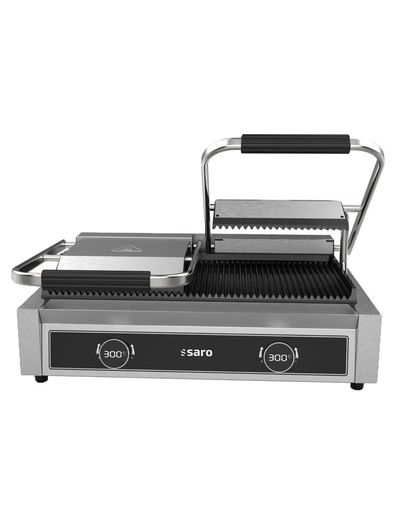Contactgrill - 230V - H 19 x B 58 x D 41 CM - Saro - 443-2010