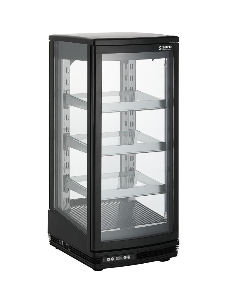 Koelvitrine - Digitale Temperatuurregeling - Kunststof - 83,5 Liter - 230V - Ø 36 CM - H 100.4 x B 42.9 x D 45.8 CM - Saro - 330-3032