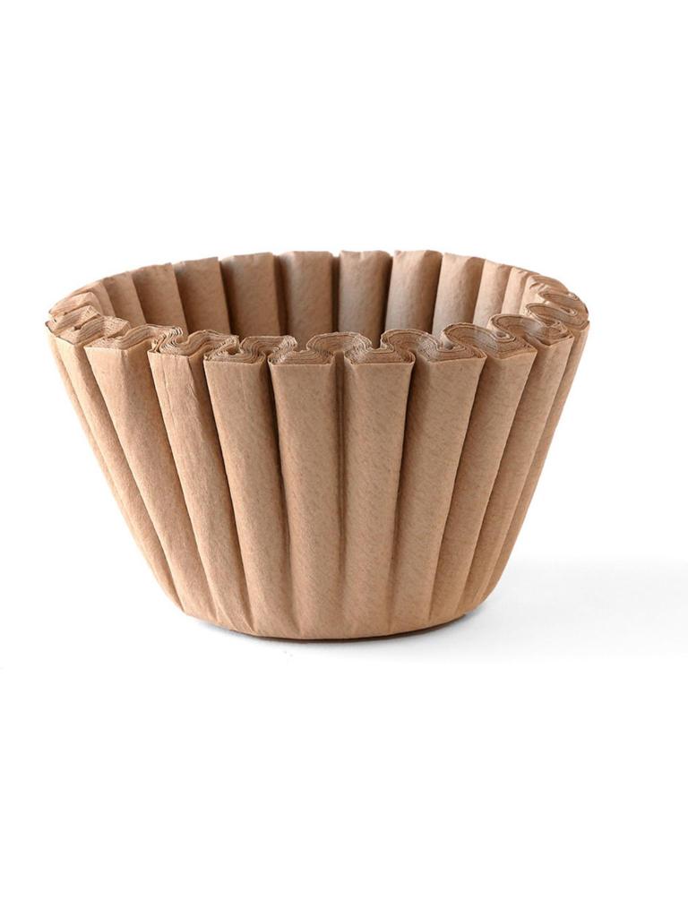 Koffiefilterpapier - Ongebleekt - Bruin - B 24.5 x D 8.5 CM - Saro - 39-1005
