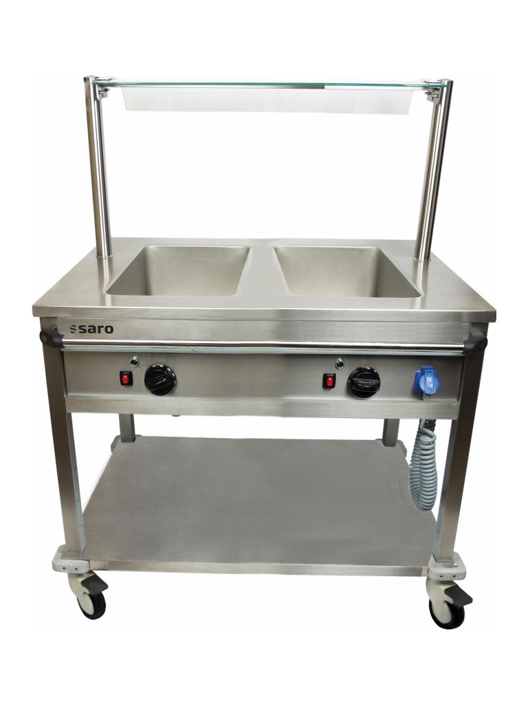 Bain Marie - RVS - 230V - H 85 x B 90.4 x D 70.4 CM - Saro - 126-1515