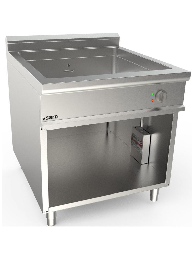 Bain Marie - 1/1 GN - RVS - 230V - H 85 x B 80 x D 90 CM - Saro - 423-8505