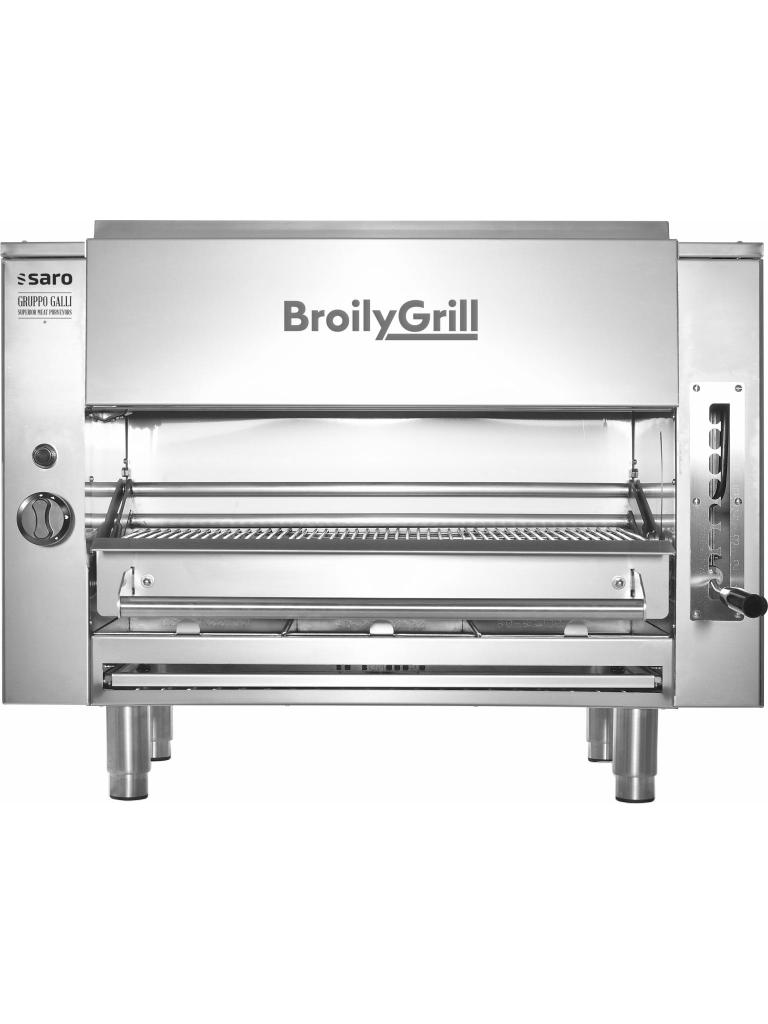 Grill - RVS - H 74.5 x B 98 x D 45 CM - Saro - 423-7000
