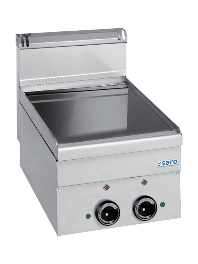 Kookplaat - Keramisch - 2 Velden - RVS - 400V - H 27 x B 40 x D 60 CM - Saro - 504-1080