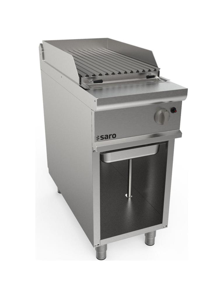 Lavasteen Grill - Gas - RVS - H 85 x B 40 x D 90 CM - Saro - 423-8810