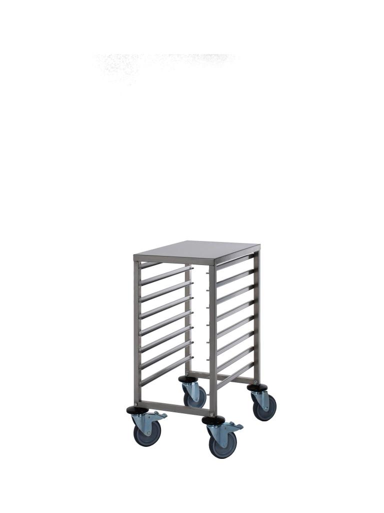 Stellingwagen - RVS - H 84.5 x B 46 x D 61.3 CM - Saro - 487-1060