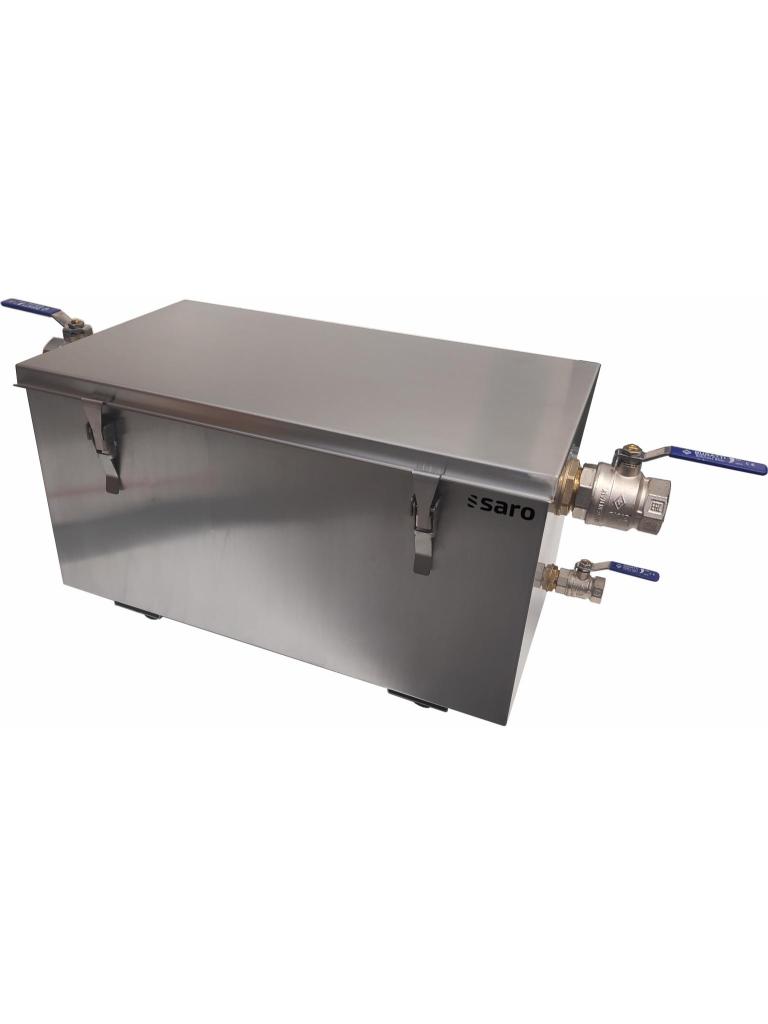 Vetafscheider - RVS - 42 Liter - H 39.5 x B 63.3 x D 39.6 CM - Saro - 458-1810