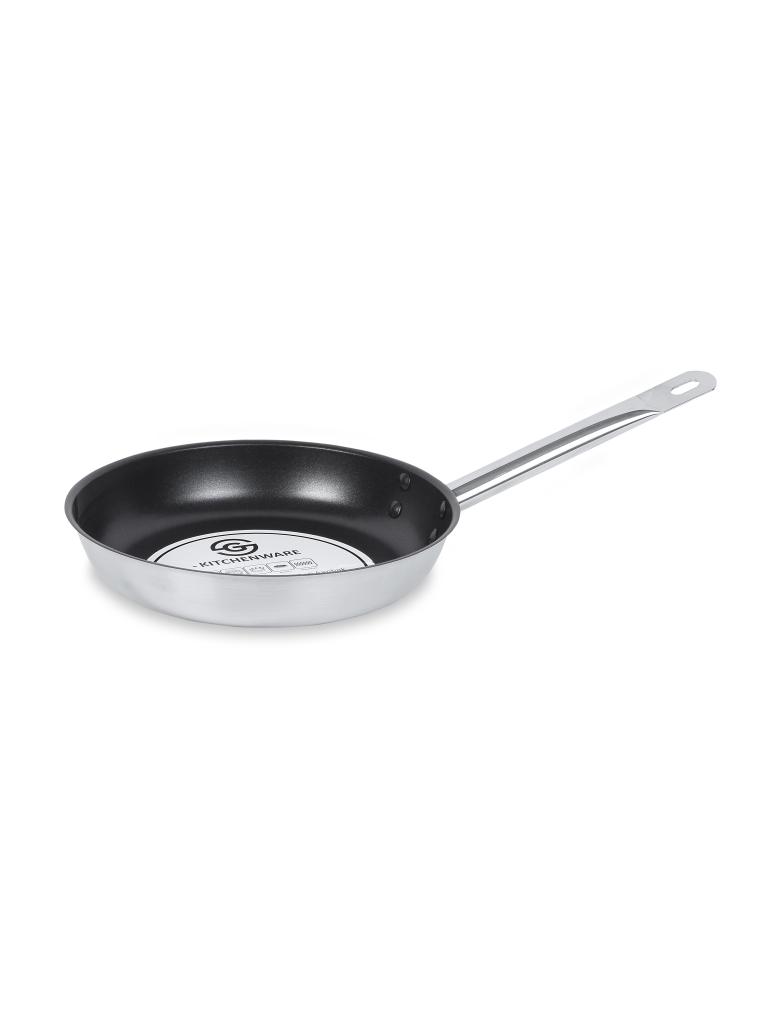 Poêle à frire - Inox - Ø28 CM - Antiadhésive - Hauteur 4,8 CM - G-Line