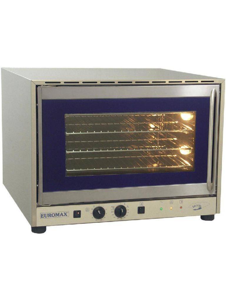 Four à convection - Injection d'humidité - Boulangerie 60x40 CM - 4 Grilles - 400V - Euromax - 10918PBH