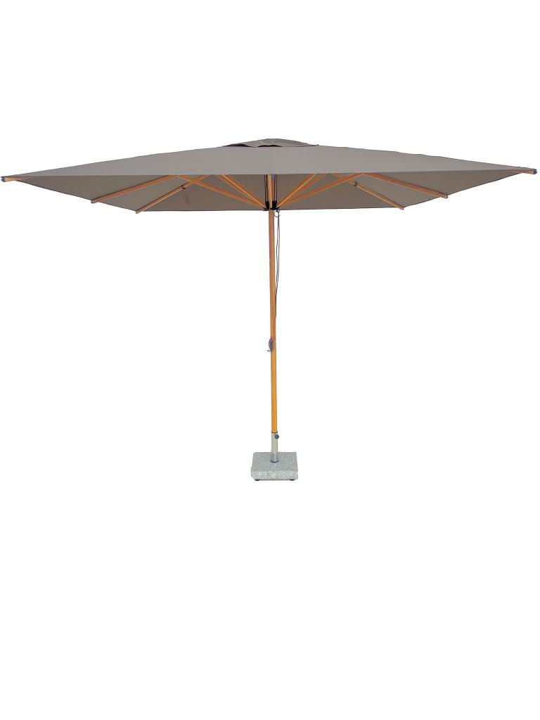 Parasol traiteur - Luna carré - 300 x 300 CM - Taupe - G-Line