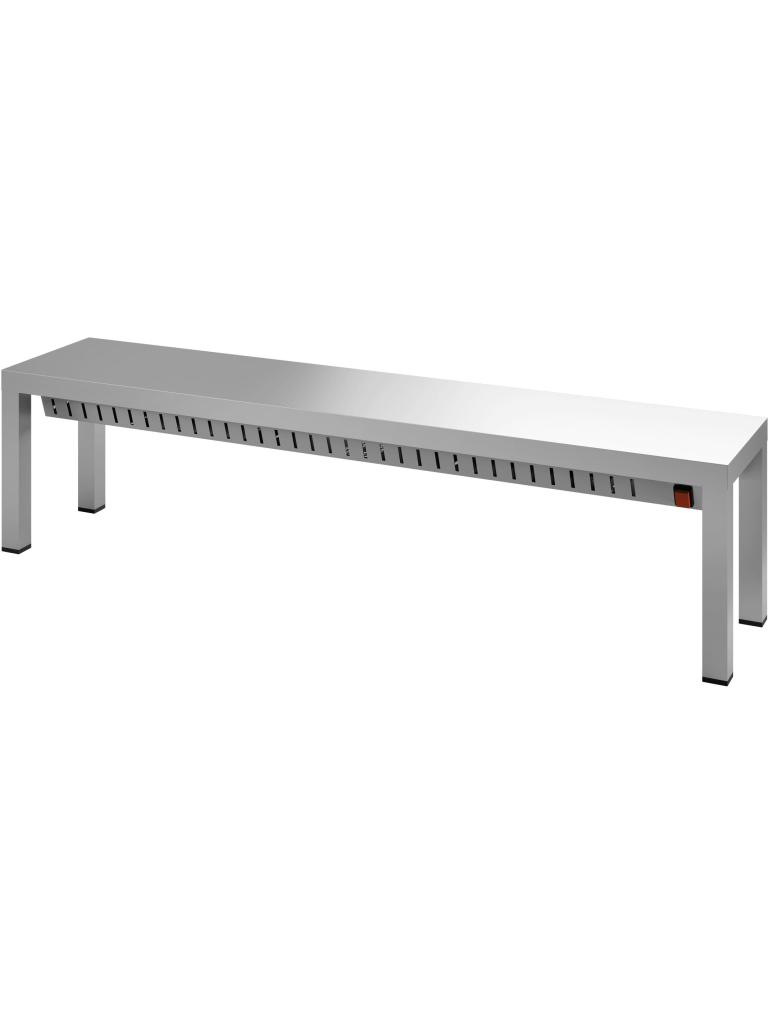 Etagere Chauffante Halogène - 1 Niveau - H 35 x 200 x 30 CM - 230V - Combisteel - 7452.0285