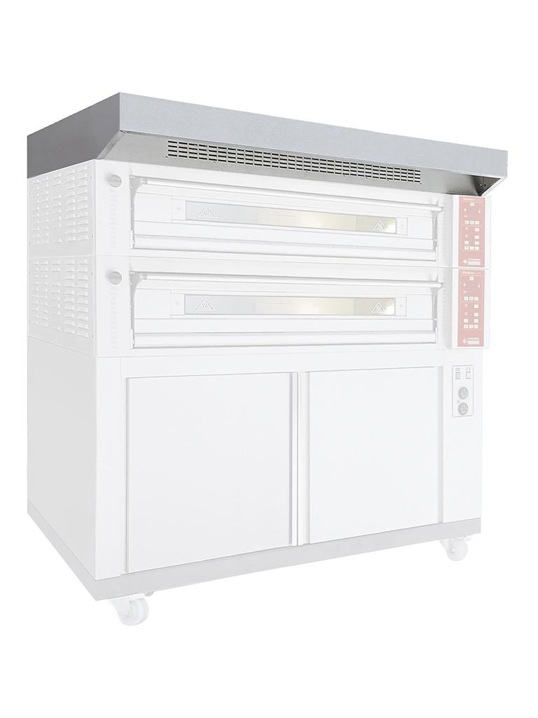 Four à pizza à hotte - Avec moteur - FT3M-18 - Diamond - HVT3