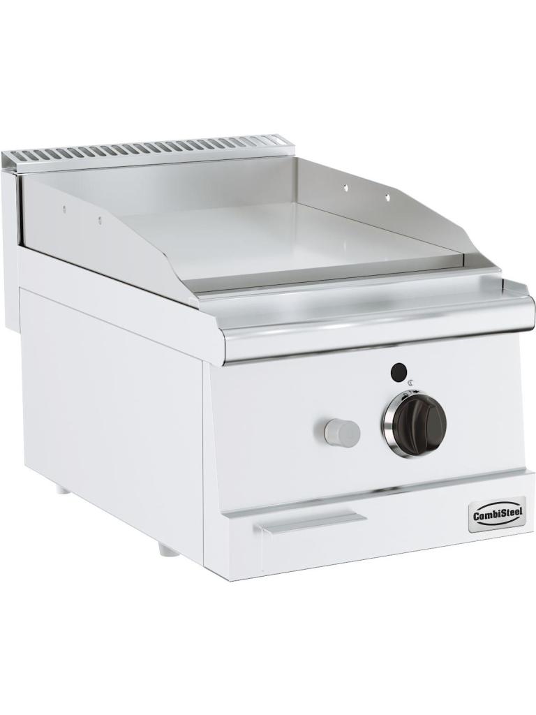 Bakplaat - Enkel - Gas - Tafelmodel - H 30 x B 40 x D 60 CM - Combisteel