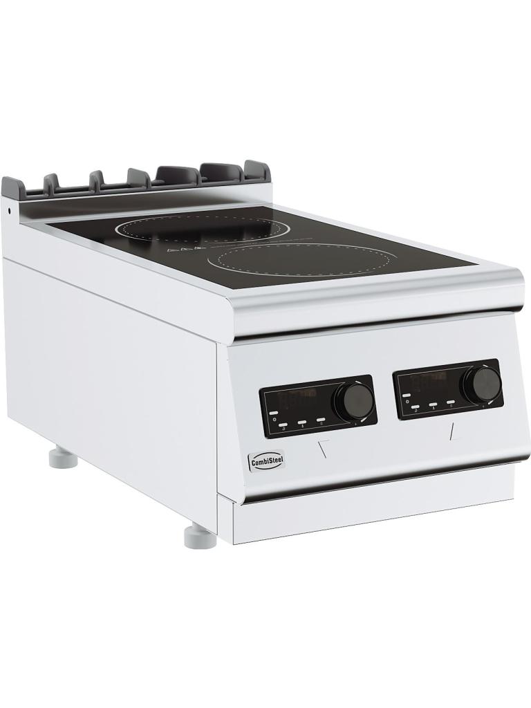 Kookunit - Elektrisch - 2 Zones - Tafelmodel - 230V - H 30 x B 40 x D 70 CM - Combisteel