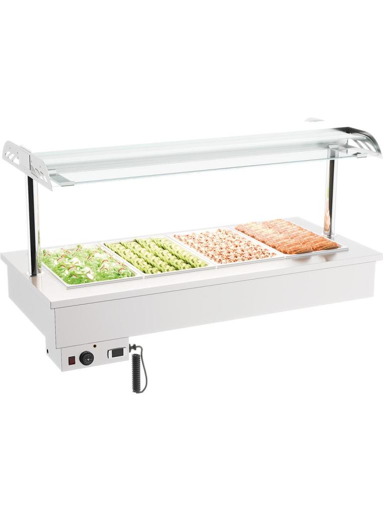 Bain-Marie - Drop-In - 4x 1/1 GN - 230V - H 105 x B 150 x D 70 CM - Combisteel