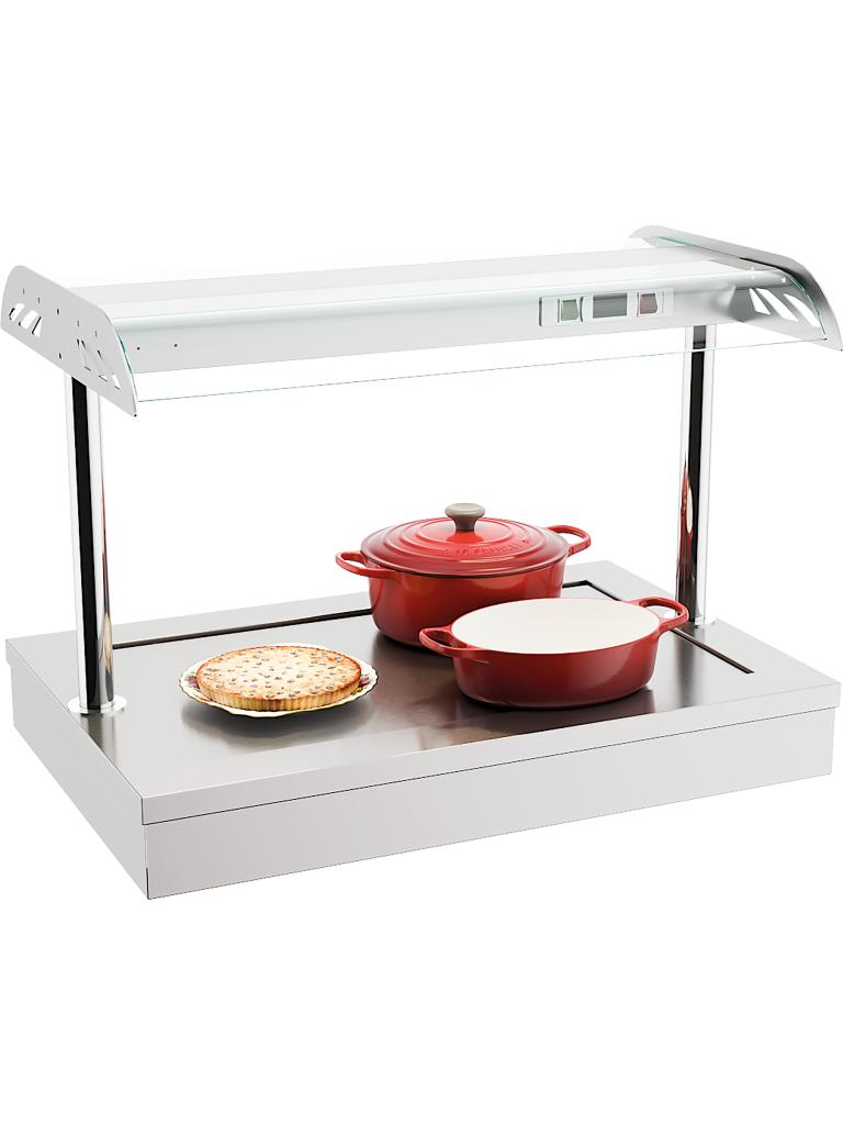 Warmhoudplaat - Drop-In - 2/1 GN - 230V - H 65 x B 90 x D 60 CM - Combisteel