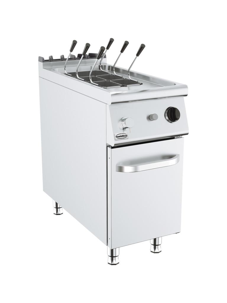 Pastakoker - Gas - Staand Model - 24 Liter - H 90 x B 40 x D 90 CM - Combisteel