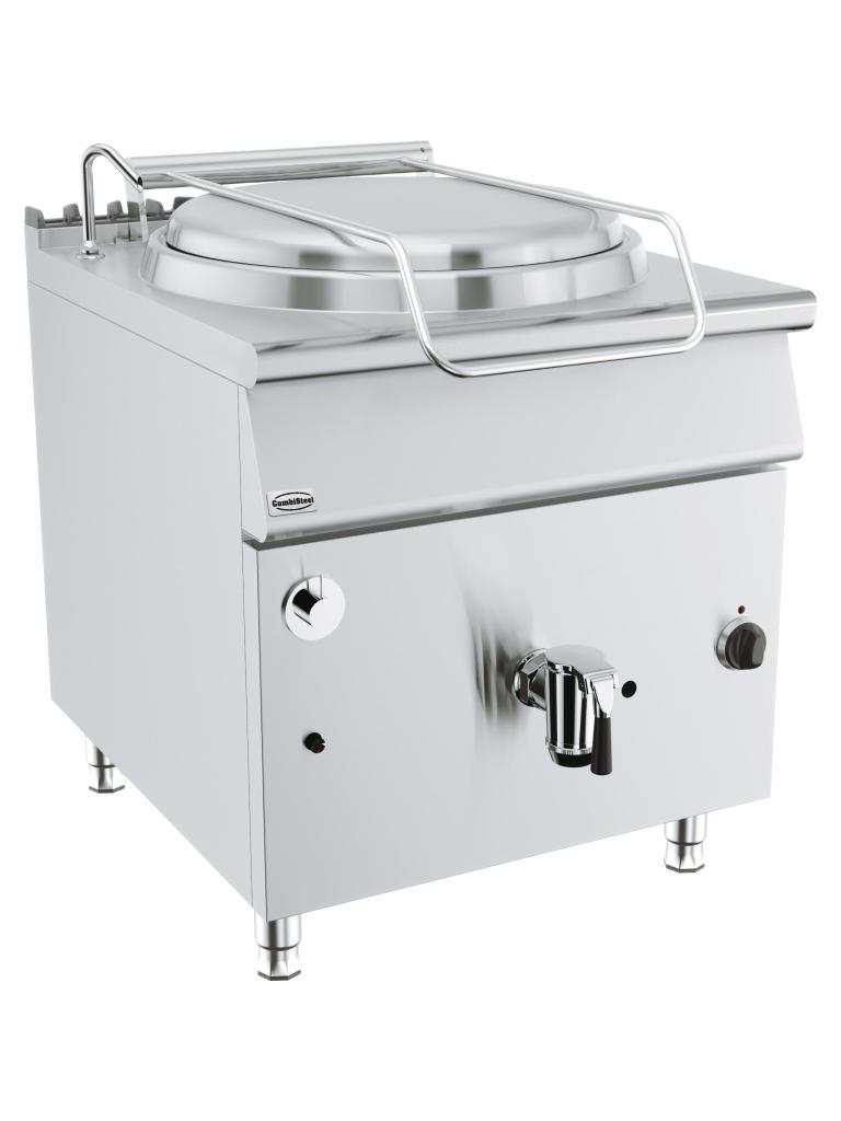 Kookketel - Indirecte Verhitting - Gas - Staand Model - 150 Liter - H 90 x B 80 x D 90 CM - Combisteel