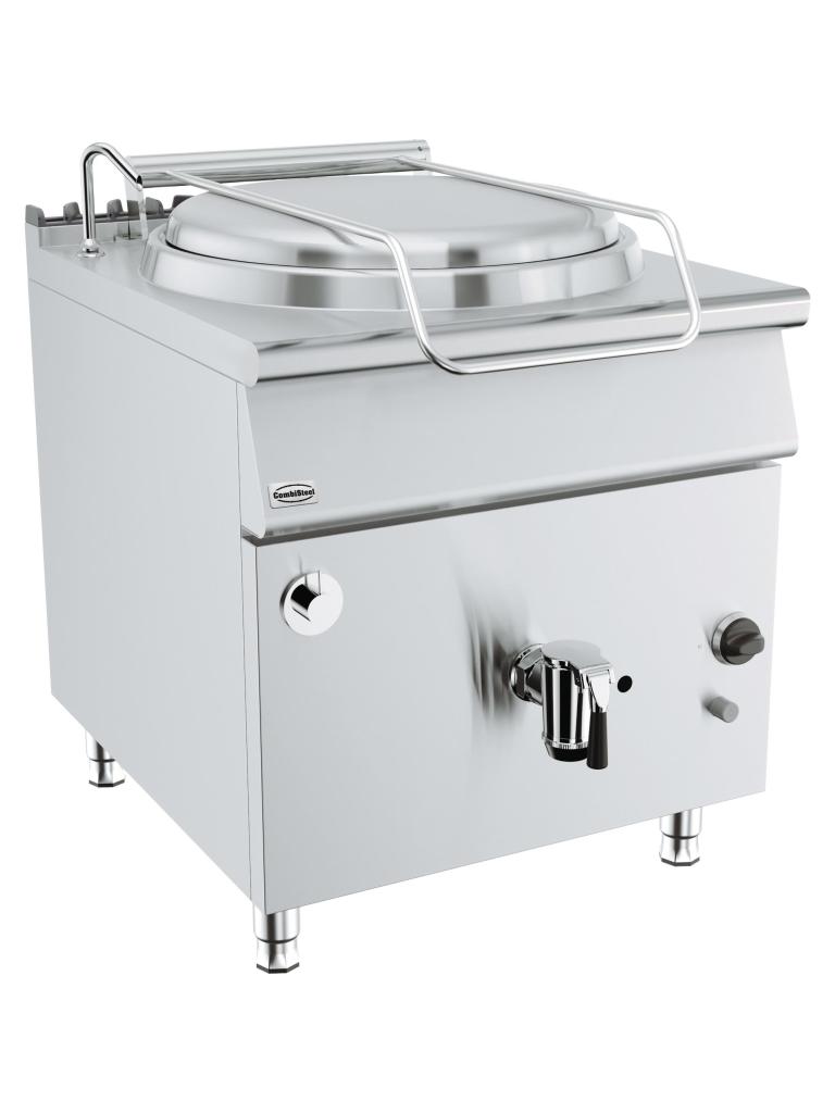 Kookketel - Directe Verhitting - Gas - Staand Model - 150 Liter - H 90 x B 80 x D 90 CM - Combisteel