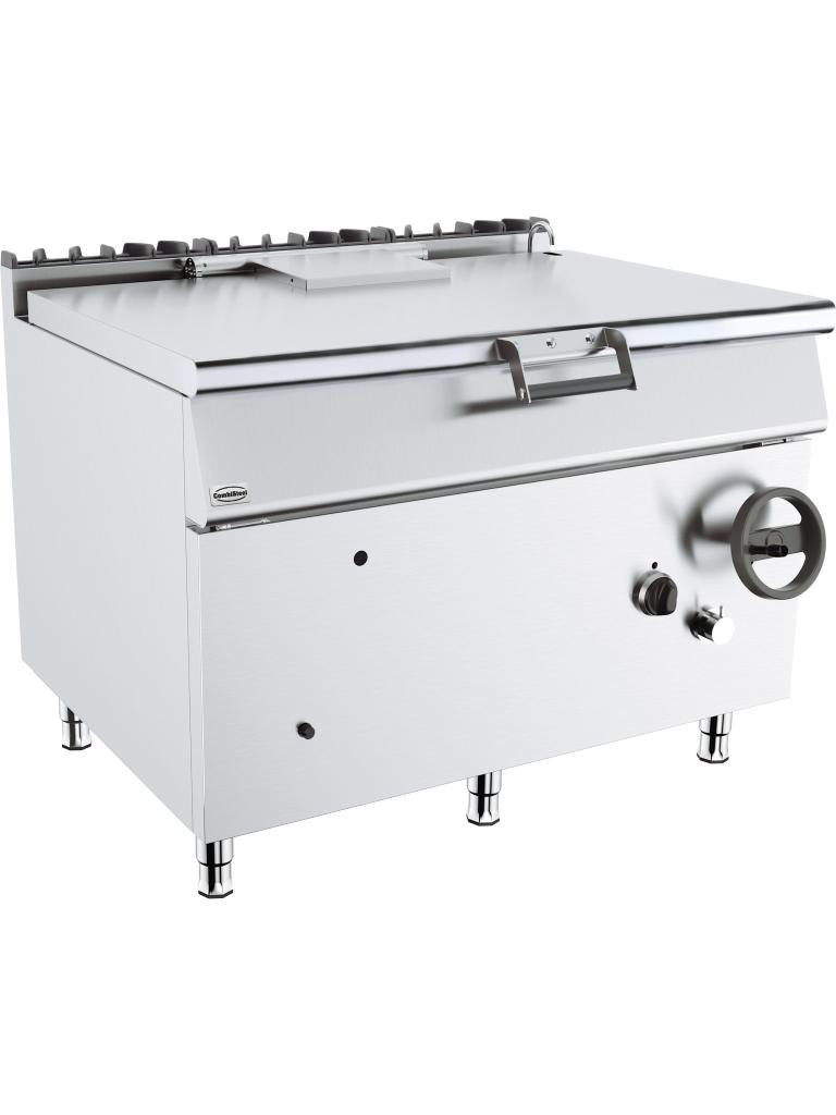 Braadslede - Kantelbaar - Gas - Staand Model - 120 Liter - H 90 x B 120 x D 90 CM - Combisteel