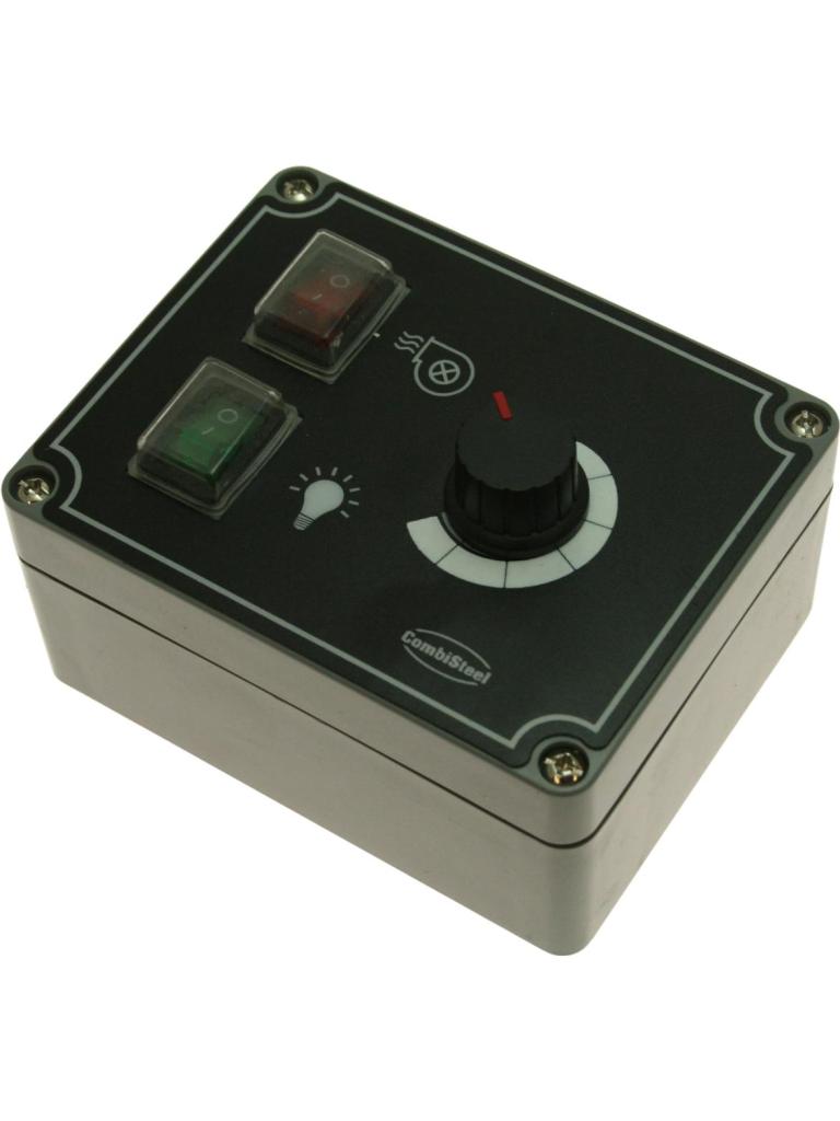 Standregelaar - Draaiknop - 230V - H 6 x B 13 x D 9 CM - Combisteel