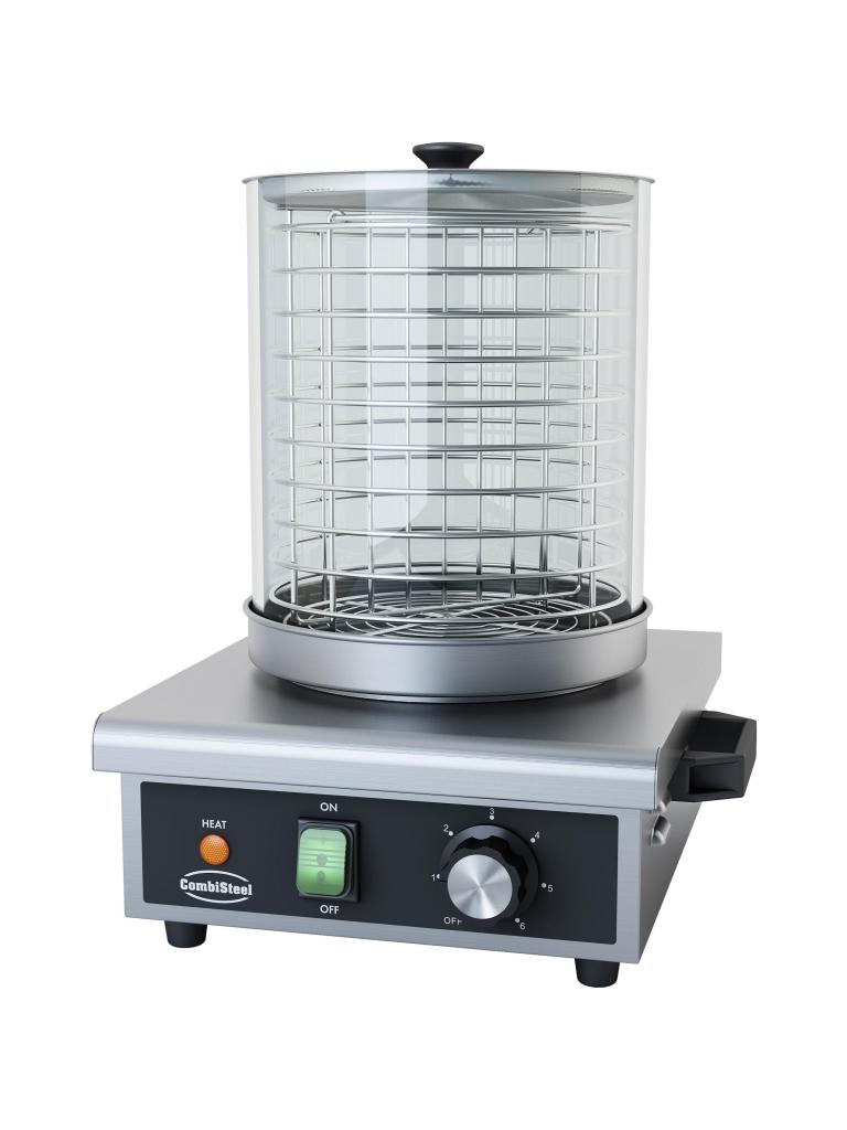 Hot Dog Warmer - Tafelmodel - RVS - 230V - H 41 x B 32.5 x D 28.7 CM - Combisteel