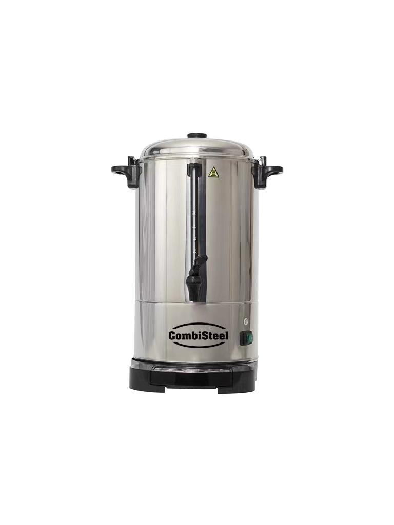 Koffie Percolator Dubbelwandig - 60 Kops - 10 Liter - RVS - 230V - H 53 x B 27.8 x D 39.4 CM - Combisteel