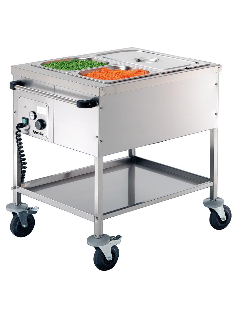 Bain-Marie - 2 x 1/1 GN - H 85,5 x 65 x 82 cm - Bartscher - 200254