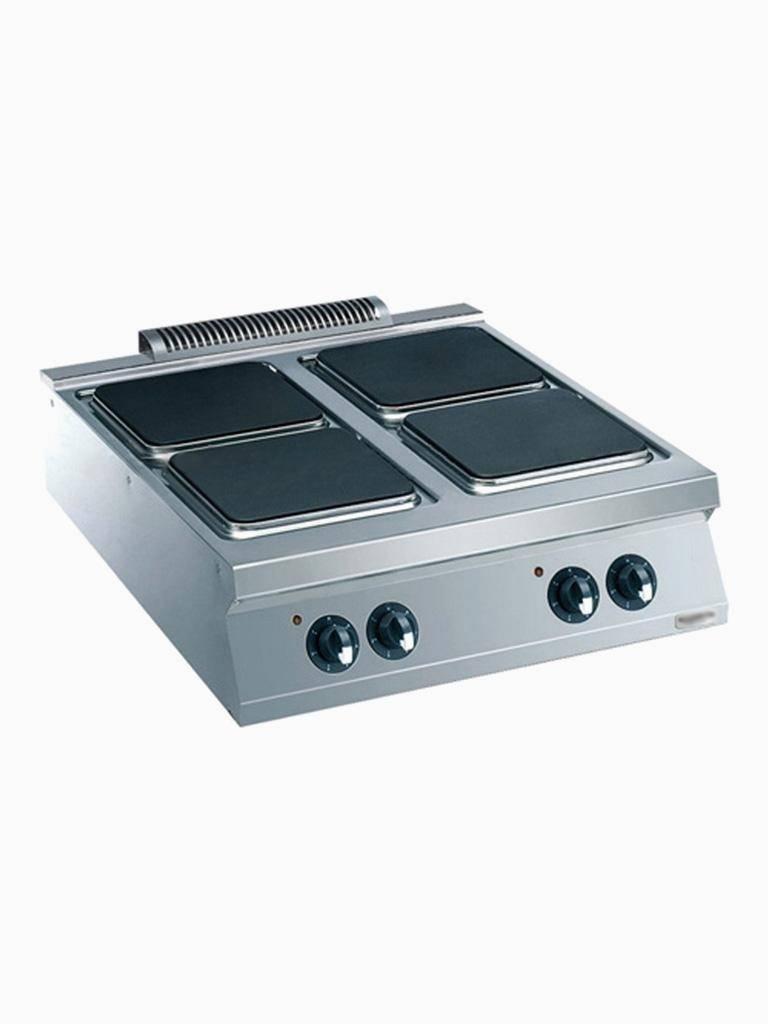 Cuisinière - Électrique - 4 Plaques - Modèle de Table - Diamant - E22/4PQ8T-N