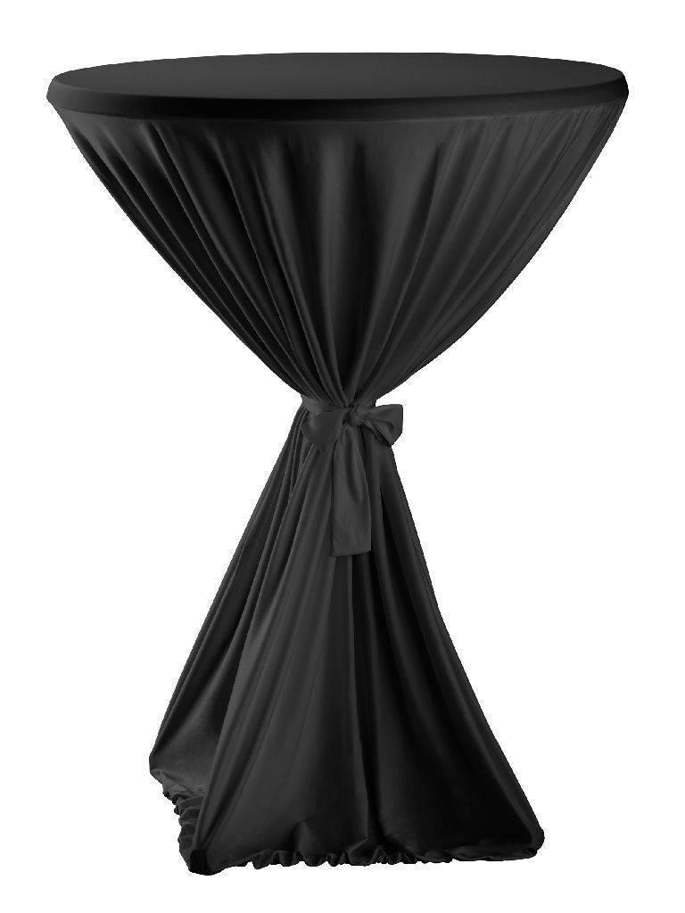 Housse pour table haute - Jardin - Noir - Ø70-85 CM - Dena - 102001