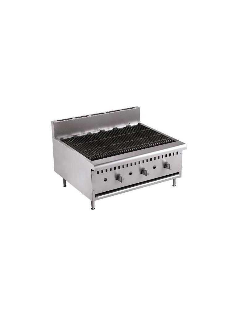 Gril - Gaz - 3 Zones - Combisteel - 7455.0915