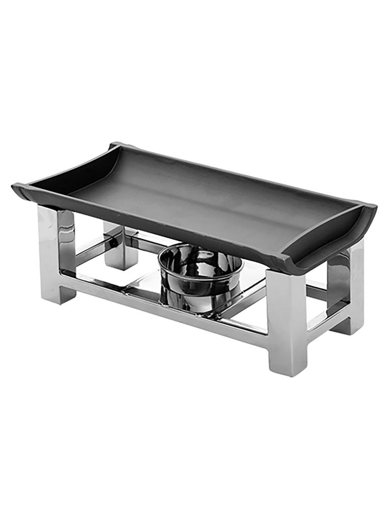 Réchaud - H 12 x 30 x 15 CM - 0,1 KG - Inox - 115041