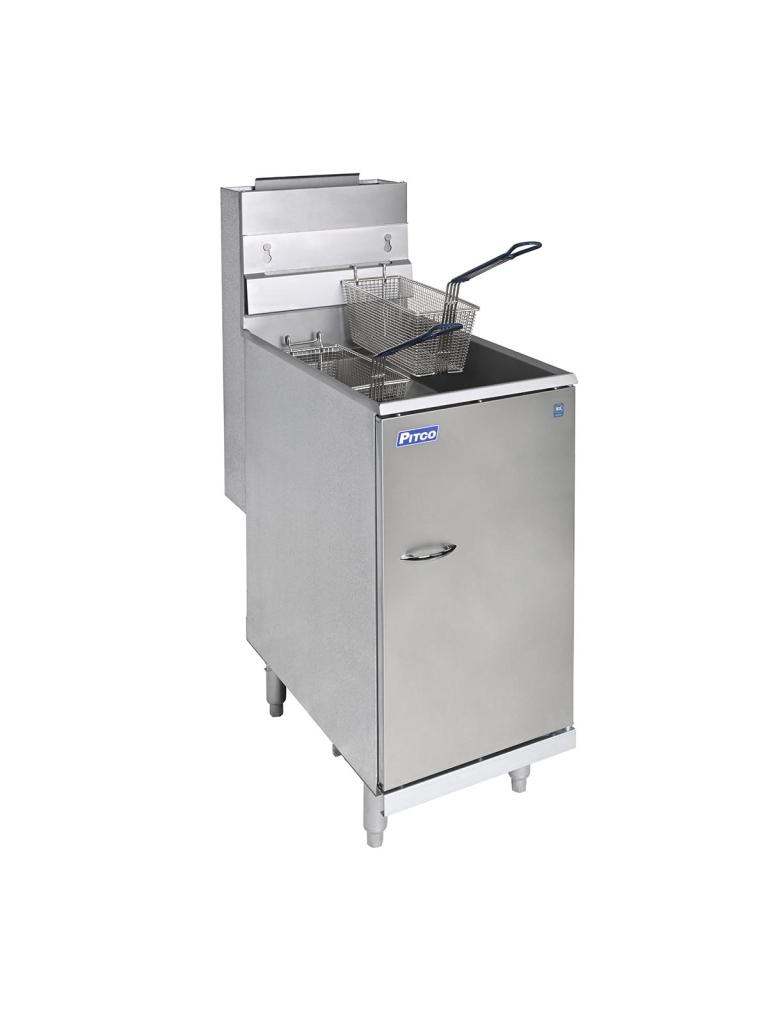 Friteuse - Propane - 35C+ - 18 Litres - Modèle Vertical - Version Néerlandaise - Pitco