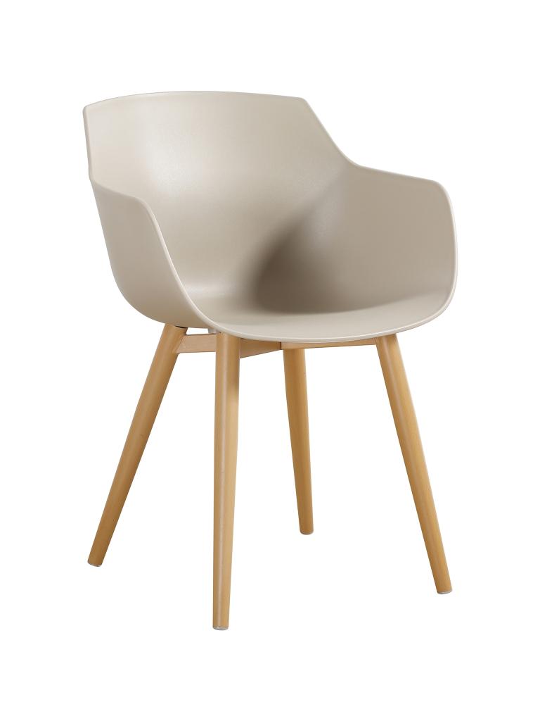 Chaise traiteur - Simone - Taupe / Aspect bois - G-Line