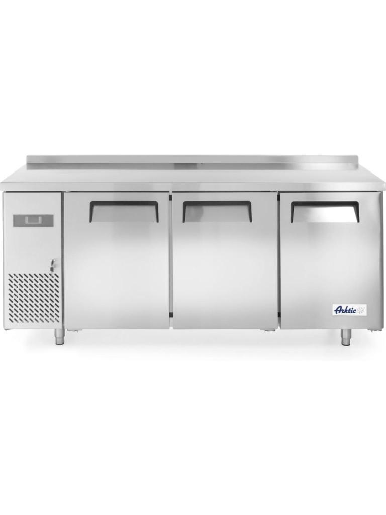 Etabli congélateur 3 portes Kitchen Line 390L - Inox - H 85 X 60 X 180 CM - Arktic - 233399