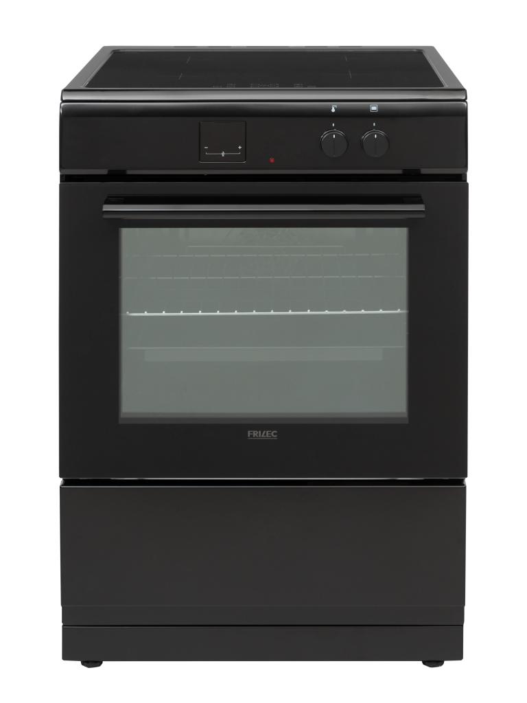 Fornuis - Inductie - Elektrische Oven - 230V - Zwart - Frilec
