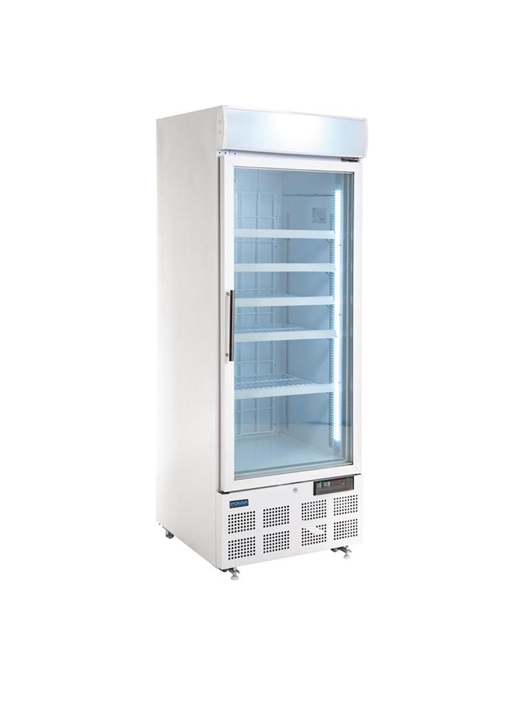 Porte vitrée congélateur - 412 Litres - 1 porte - H 199 x 68 x 74,5 CM - 230 V - Polar - GH506