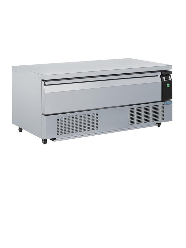 Etabli congélateur - 3 x 1/1 GN - 116 Litres - 1 tiroirs - H 60,5 x 123 x 70 CM - 230 V - Polar - DA995