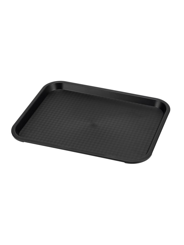 Dienblad - Fast Food - Zwart - Polypropyleen - L 53 x B 32.5 CM - G-Line