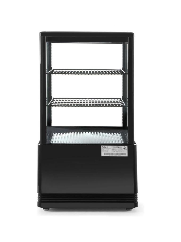 Vitrine réfrigérée 58L - Inox - H 81,6 X 40,6 X 45,2 CM - Arktic - 233627