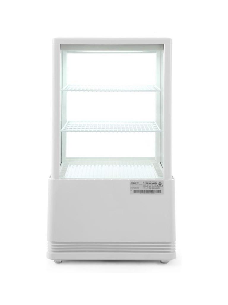 Vitrine réfrigérée 58L - Inox - H 81,6 X 40,6 X 45,2 CM - Arktic - 233610