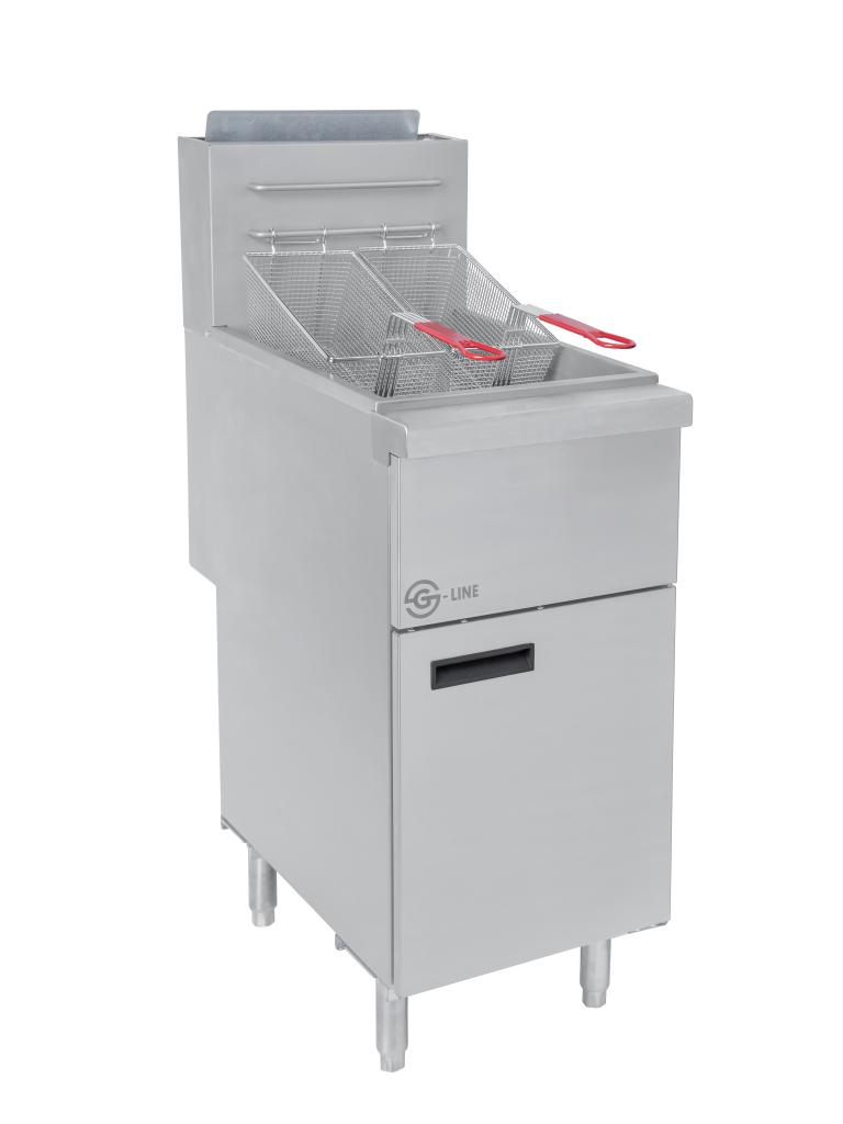 Friteuse - Gas - 16 Liter - RVS - G-Line