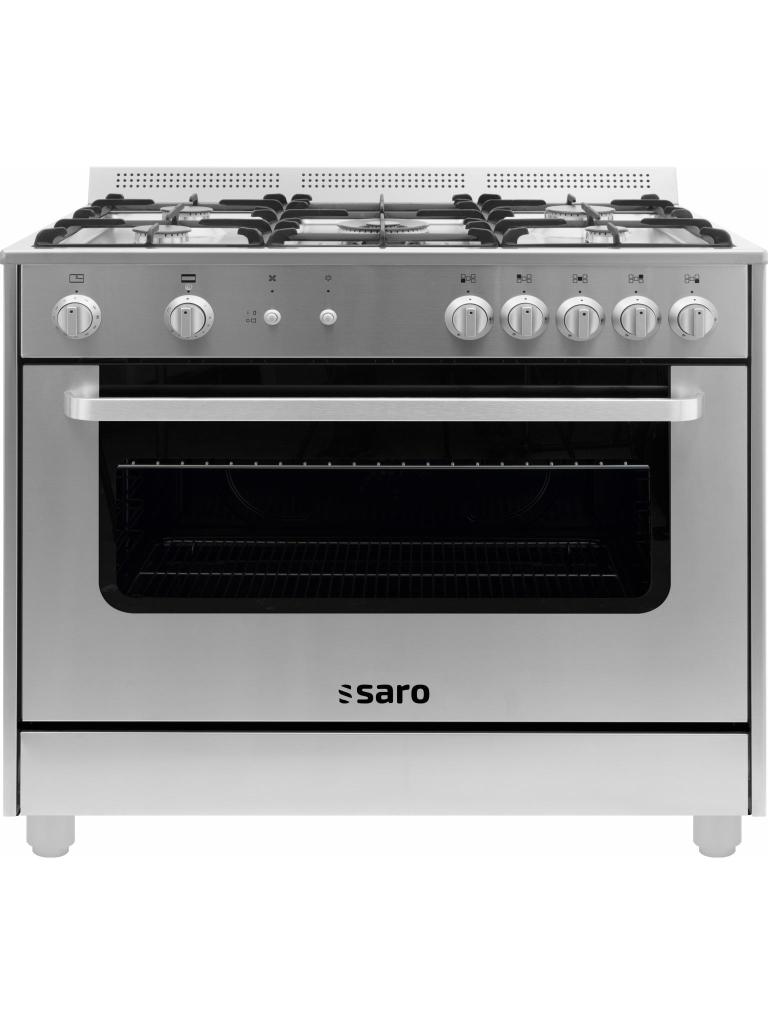 Cuisinière à gaz - 5 brûleurs - Saro - 331-1165