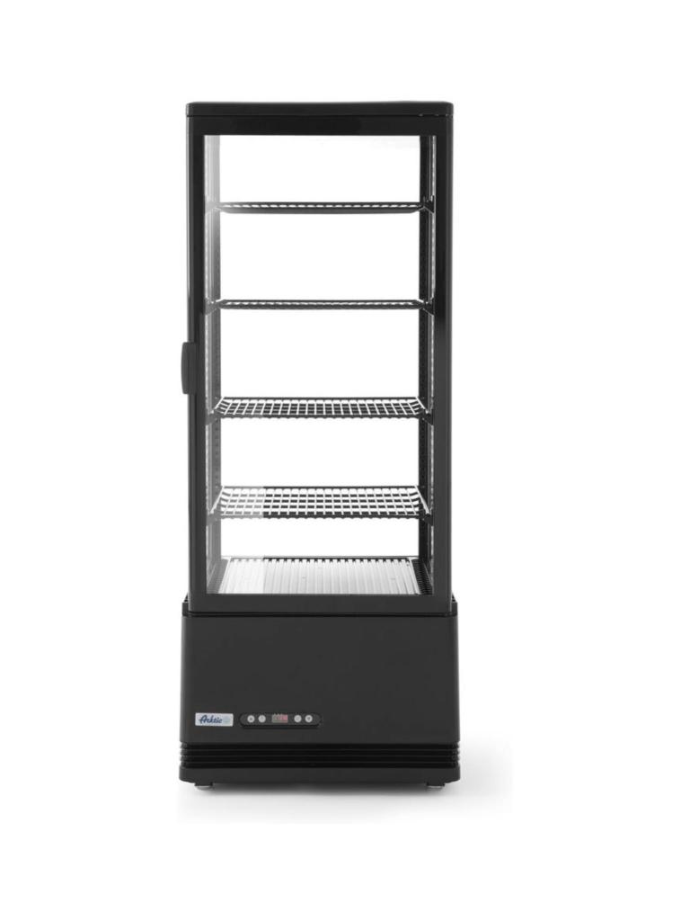 Vitrine réfrigérée 98L - Inox - H 111,6 X 40,6 X 45,2 CM - Arktic - 233269