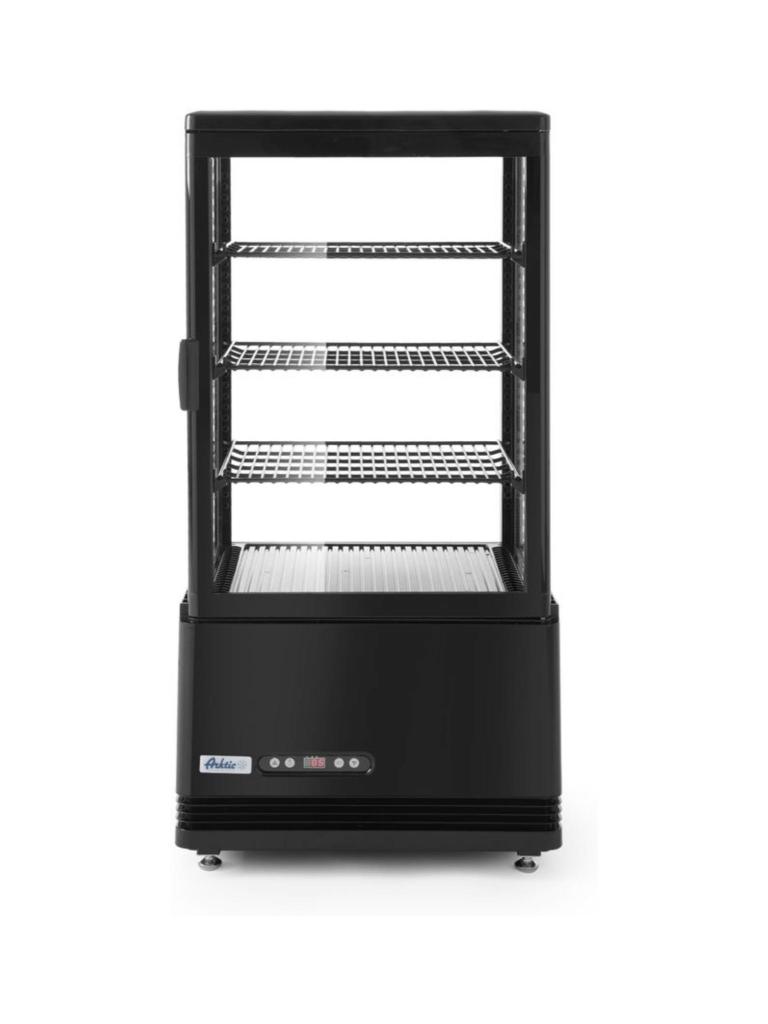 Vitrine réfrigérée 68L - Inox - H 89,1 X 40,6 X 45,2 CM - Arktic - 233238