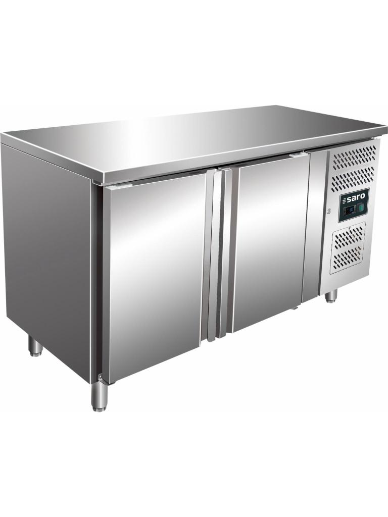 Etabli réfrigéré - 2 portes - H 95 x L 136 cm - inox - Saro - 323-1070