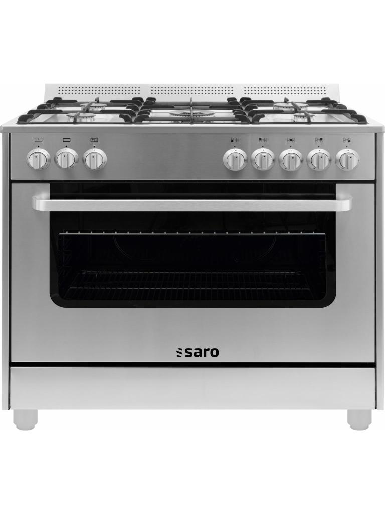 Cuisinière à gaz - Four électrique - 5 Fosse - Saro - 331-1160