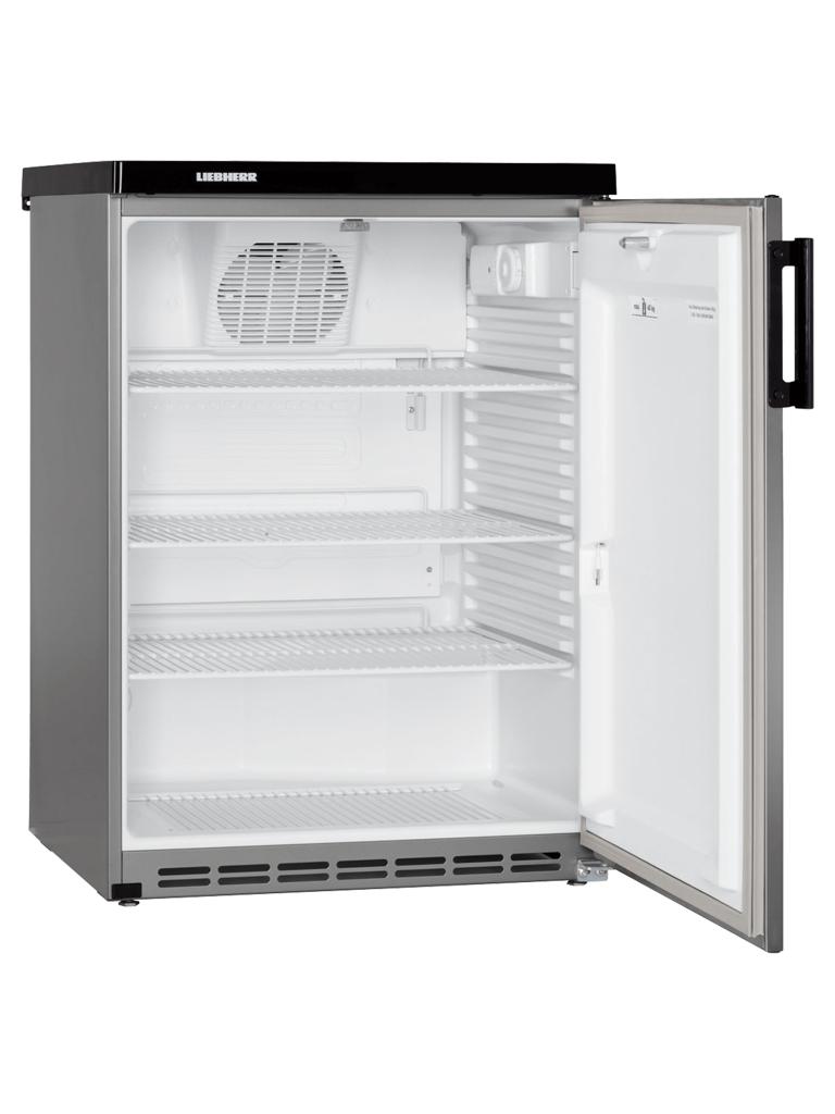 Modèle de table frigo - Gris acier - 160 litres - 1 porte - Liebherr - FKvesf 1805-20