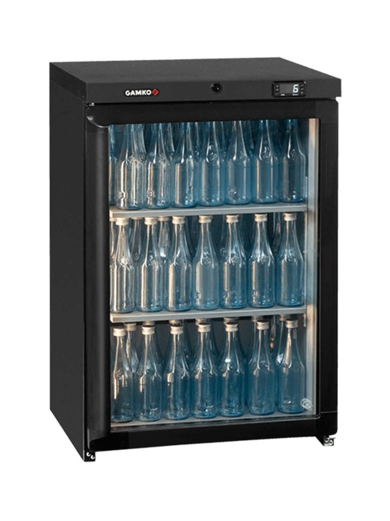 Réfrigérateur porte vitrée - Refroidisseur bouteilles - 1 porte - Gamko - Maxiglass - LG3/150RG84